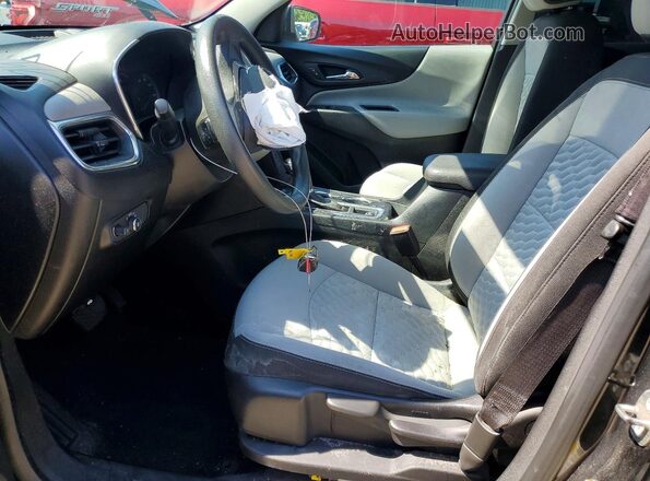 2GNAXHEV2J6332413 2018 CHEVROLET EQUINOX Black Вид салону спереду