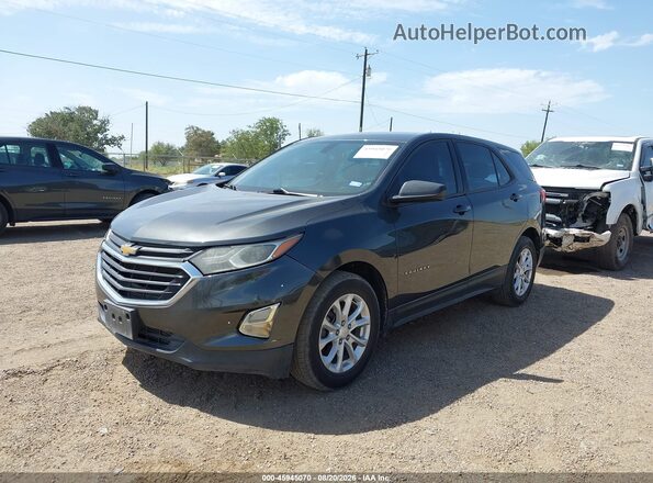 2GNAXHEV2K6114232 2019 CHEVROLET EQUINOX Gray Przód lewy