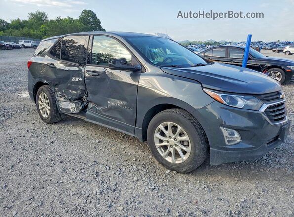 2GNAXHEV2K6140815 2019 CHEVROLET EQUINOX Gray Przód prawy
