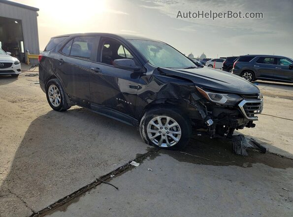 2GNAXHEV3M6137022 2021 CHEVROLET EQUINOX Черный Передняя правая четверть