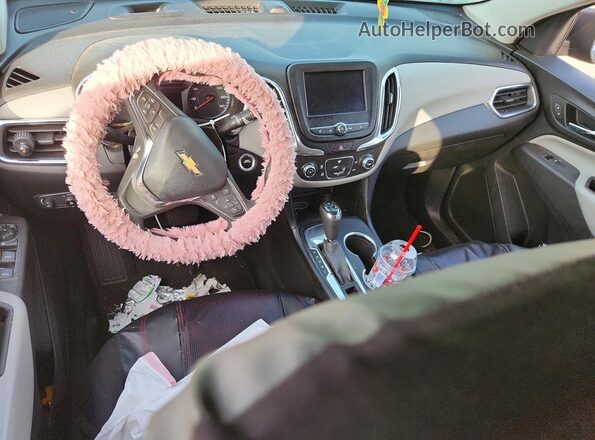 2GNAXHEV3M6137022 2021 CHEVROLET EQUINOX Черный Вид панели приборов