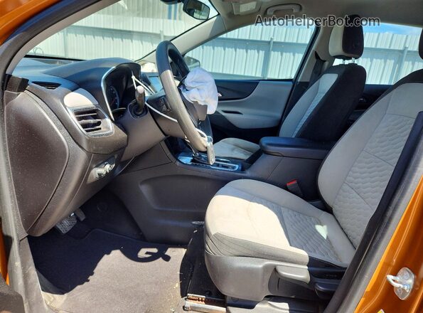2GNAXHEV4J6107930 2018 CHEVROLET EQUINOX Orange Widok wnętrza z przodu