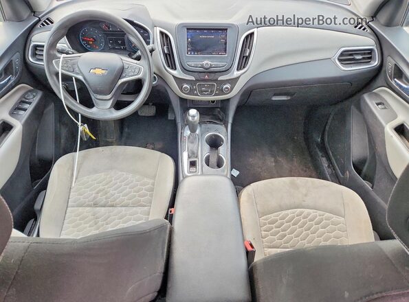 2GNAXHEV4L6182985 2020 CHEVROLET EQUINOX Charcoal Widok deski rozdzielczej