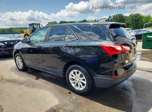 2GNAXHEV4M6101078 2021 CHEVROLET EQUINOX Black Հետևի ձախ
