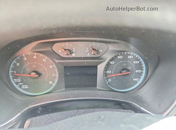 2GNAXHEV6K6273271 2019 CHEVROLET EQUINOX Beige Вид щитка приладів