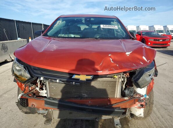 2GNAXHEV6L6144495 2020 CHEVROLET EQUINOX Orange Front view