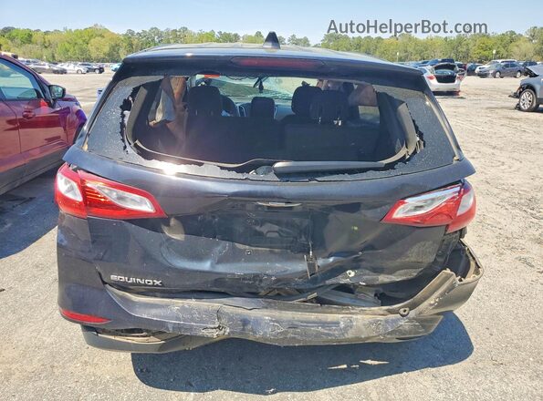 2GNAXHEV6L6162995 2020 CHEVROLET EQUINOX Black Вид ззаду
