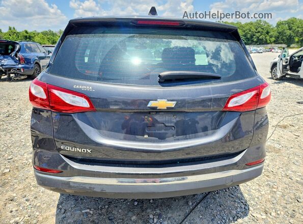 2GNAXHEV7J6291809 2018 CHEVROLET EQUINOX Charcoal Вид ззаду