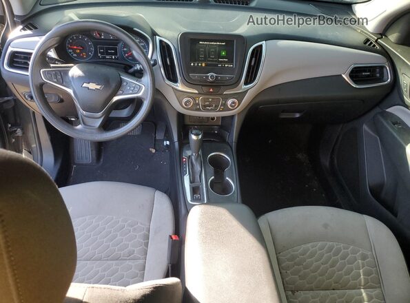 2GNAXHEV8K6264555 2019 CHEVROLET EQUINOX Gray Widok deski rozdzielczej