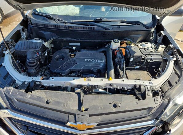 2GNAXHEVXJ6236738 2018 CHEVROLET EQUINOX Silver Vista del compartimento del motor