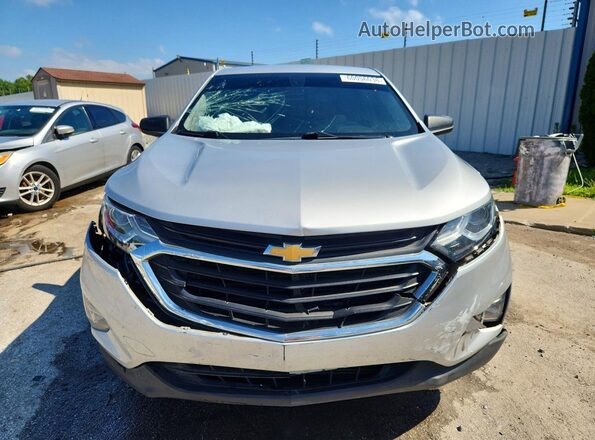 2GNAXHEVXJ6236738 2018 CHEVROLET EQUINOX Silver Vista frontal
