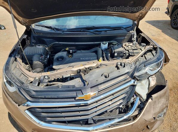 2GNAXHEVXK6219049 2019 CHEVROLET EQUINOX Tan ძრავის განყოფილების ხედი