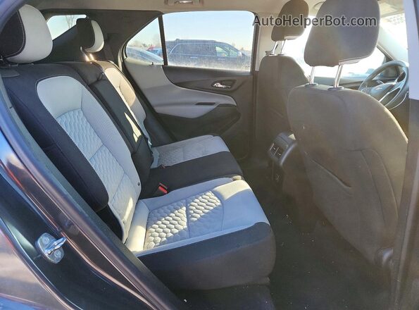 2GNAXHEVXK6268347 2019 CHEVROLET EQUINOX Угольный Вид задней части салона