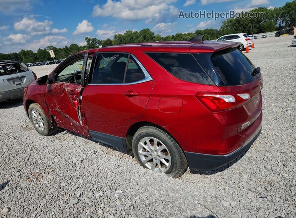 2GNAXJEV0J6192109 2018 CHEVROLET EQUINOX Red Rear left