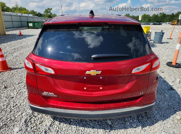 2GNAXJEV0J6192109 2018 CHEVROLET EQUINOX Red Rear view