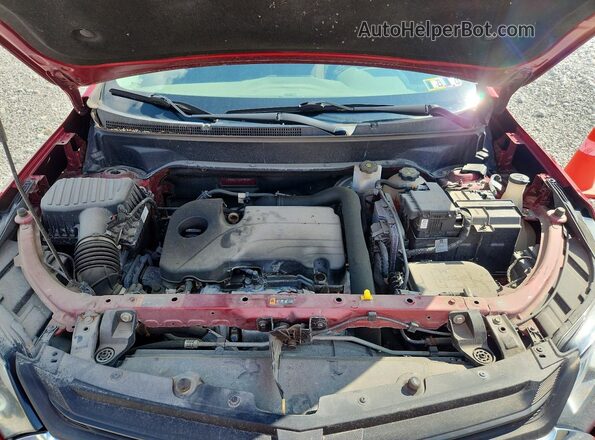 2GNAXJEV0J6192109 2018 CHEVROLET EQUINOX Red Engine compartment view