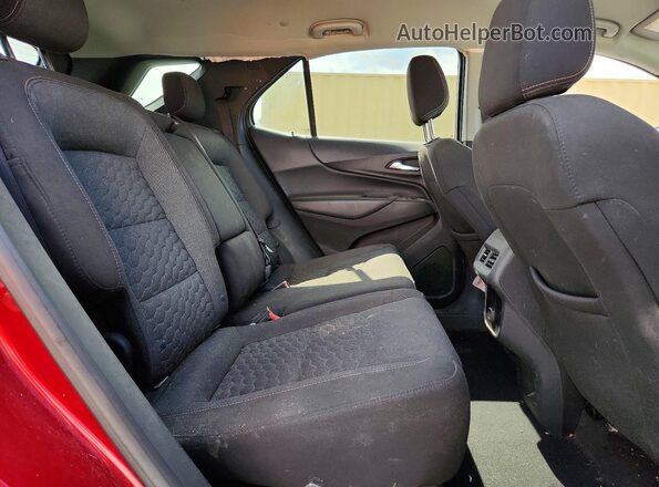 2GNAXJEV0J6192109 2018 CHEVROLET EQUINOX Red Rear interior view