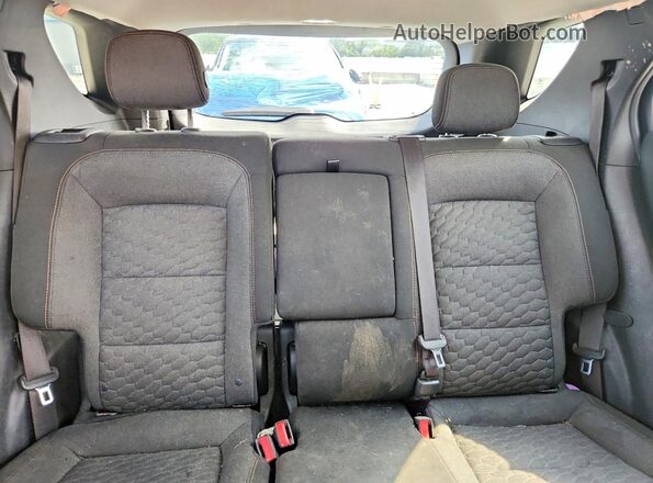 2GNAXJEV0J6192109 2018 CHEVROLET EQUINOX Red Rear seats view