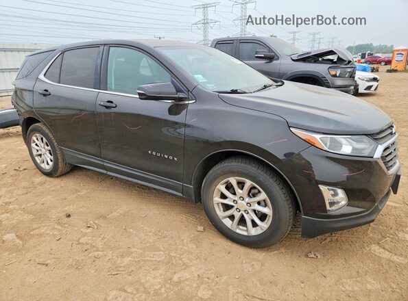 2GNAXJEV0J6256617 2018 CHEVROLET EQUINOX Black Передня права чверть