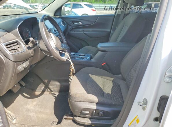 2GNAXJEV0J6312829 2018 CHEVROLET EQUINOX White Вид салону спереду