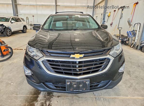 2GNAXJEV1J6158938 2018 CHEVROLET EQUINOX Black Դիմացի տեսք