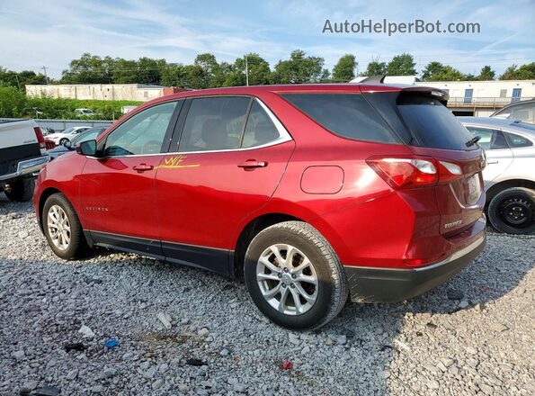 2GNAXJEV1J6207085 2018 CHEVROLET EQUINOX Red უკანა მარცხენა
