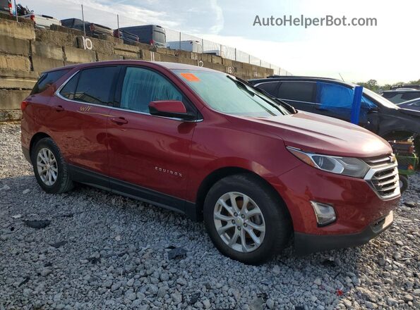 2GNAXJEV1J6207085 2018 CHEVROLET EQUINOX Red წინა მარჯვენა