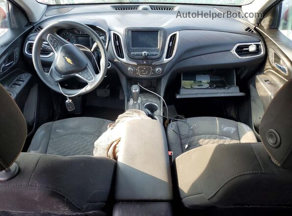 2GNAXJEV1J6207085 2018 CHEVROLET EQUINOX Red წინა პანელის ხედი