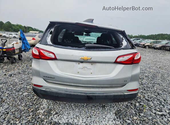 2GNAXJEV1J6329087 2018 CHEVROLET EQUINOX Silver Вид ззаду