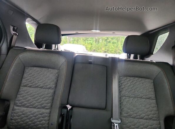 2GNAXJEV1J6329087 2018 CHEVROLET EQUINOX Silver Вид задніх сидінь
