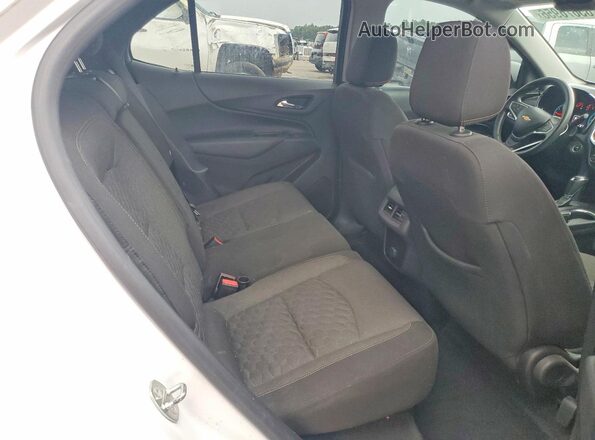 2GNAXJEV2J6192595 2018 CHEVROLET EQUINOX White Widok tylnych siedzeń
