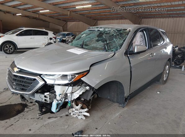 2GNAXJEV3K6274904 2019 CHEVROLET EQUINOX Silver Przód lewy
