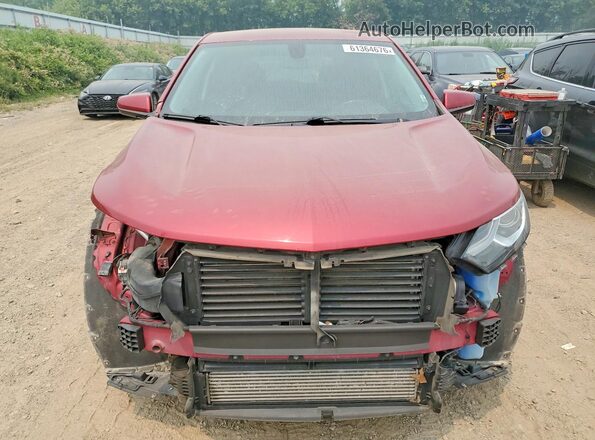 2GNAXJEV4J6129076 2018 CHEVROLET EQUINOX Red Вид спереду