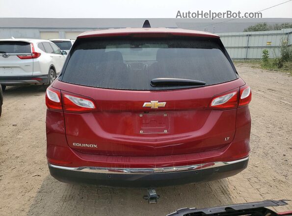 2GNAXJEV4J6129076 2018 CHEVROLET EQUINOX Red Вид ззаду