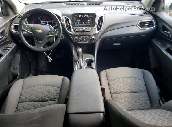 2GNAXJEV4J6163549 2018 CHEVROLET EQUINOX White Առջևի վահանակի տեսք