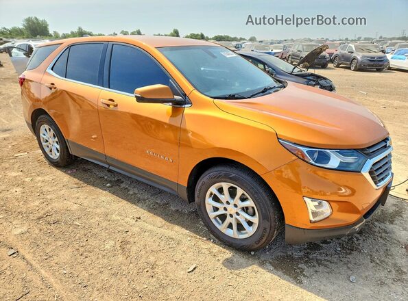 2GNAXJEV6J6313287 2018 CHEVROLET EQUINOX Orange წინა მარჯვენა