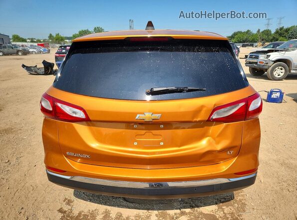 2GNAXJEV6J6313287 2018 CHEVROLET EQUINOX Orange უკანა ხედი