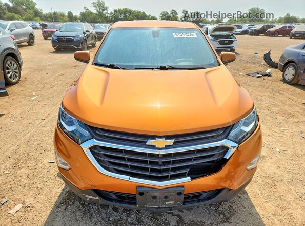 2GNAXJEV6J6313287 2018 CHEVROLET EQUINOX Orange წინა ხედი