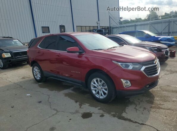 2GNAXJEV7J6209326 2018 CHEVROLET EQUINOX Red Przód prawy