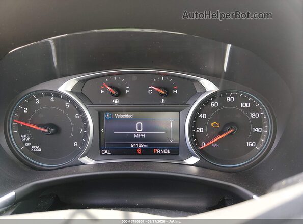 2GNAXJEV7K6217332 2019 CHEVROLET EQUINOX Silver უკანა სავარძლების ხედი