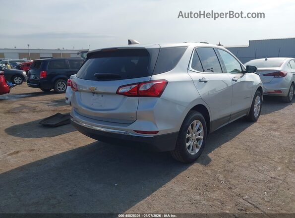 2GNAXJEV8L6172385 2020 CHEVROLET EQUINOX Silver Задня права чверть