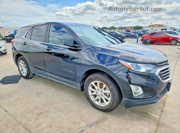 2GNAXJEV8M6133801 2021 CHEVROLET EQUINOX Черный Передняя правая четверть