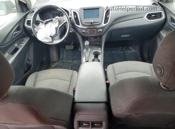 2GNAXJEV9J6252937 2018 CHEVROLET EQUINOX Black წინა პანელის ხედი