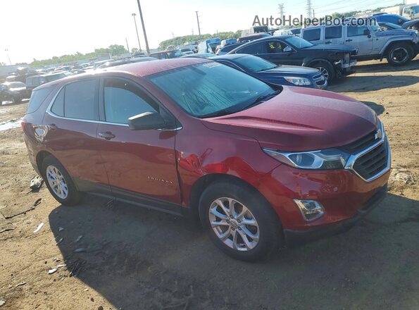 2GNAXJEV9J6283315 2018 CHEVROLET EQUINOX Red Delantero derecho