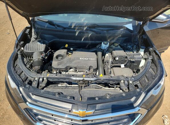 2GNAXJEV9J6284092 2018 CHEVROLET EQUINOX Gray Вид задньої частини салону
