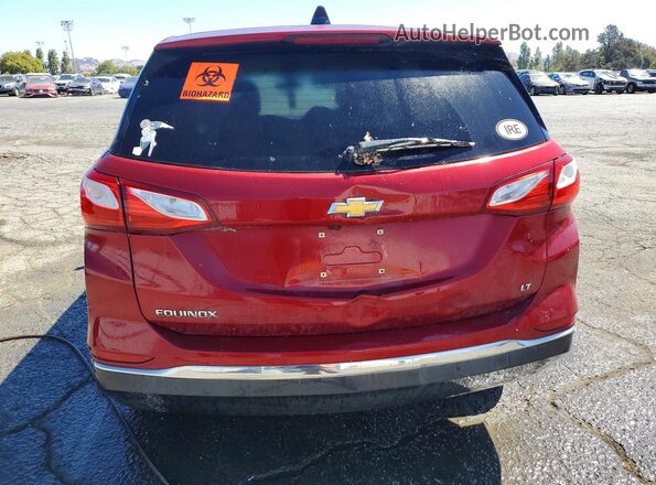 2GNAXJEV9J6347174 2018 CHEVROLET EQUINOX Red Հետևի տեսք