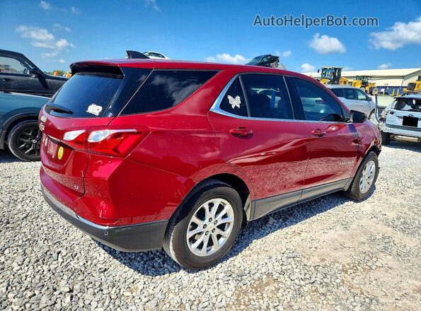 2GNAXJEV9L6276772 2020 CHEVROLET EQUINOX Бордовый Задняя правая четверть