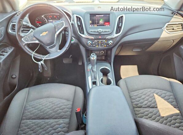 2GNAXJEV9L6276772 2020 CHEVROLET EQUINOX Бордовый Вид панели приборов