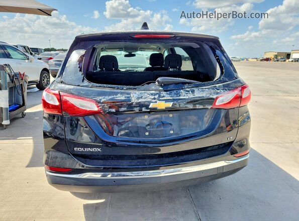 2GNAXJEVXJ6252042 2018 CHEVROLET EQUINOX Black Вид ззаду