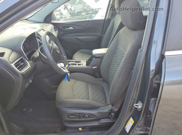 2GNAXKEV0M6132907 2021 CHEVROLET EQUINOX Black Вид салону спереду